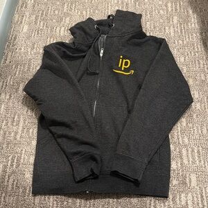 Independent Zip Up hoodie with IP logo